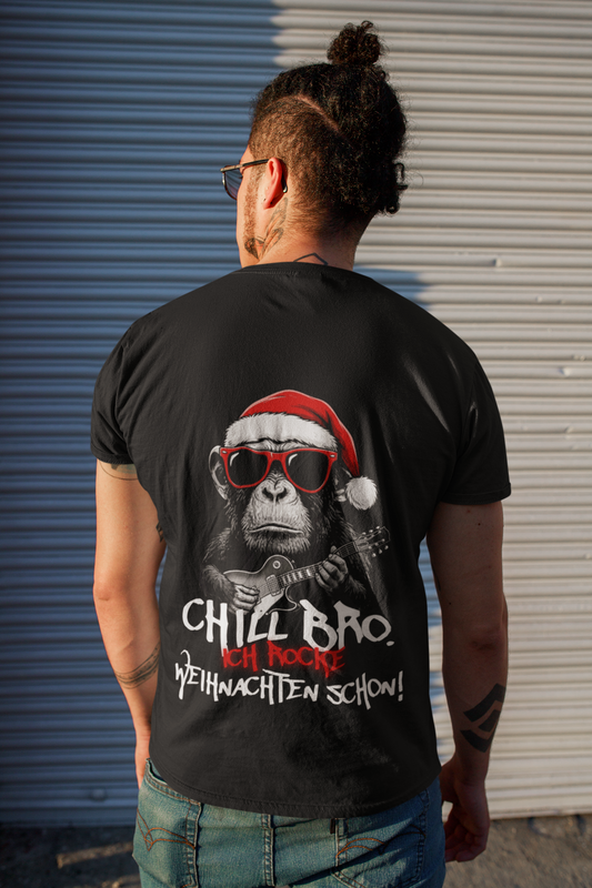 Chill Bro Basic Shirt Unisex Backprint