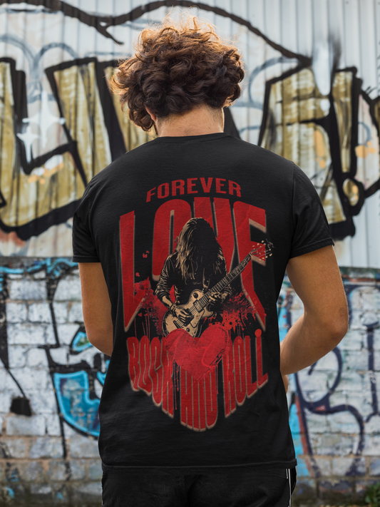 Forever Love Rock&Roll Basic Shirt Unisex