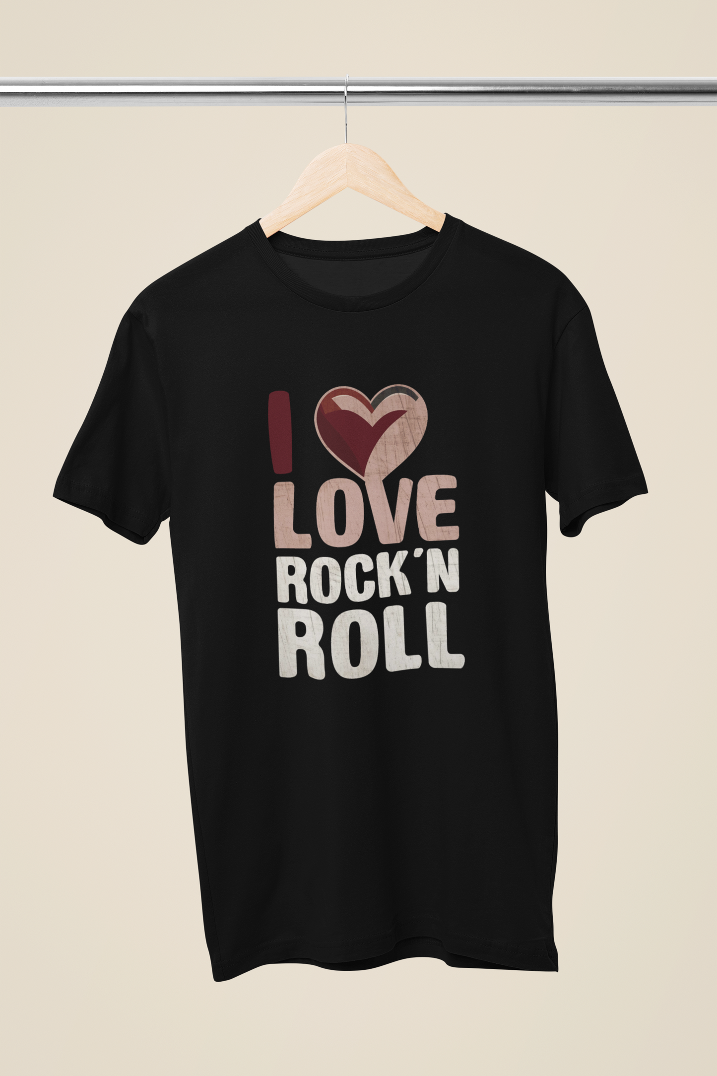 Rock and Roll_Love_Basic Shirt Unisex