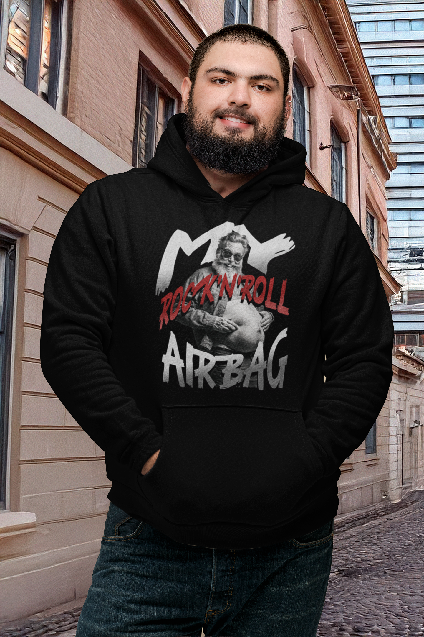Hoodie My Rock n Roll Airbag