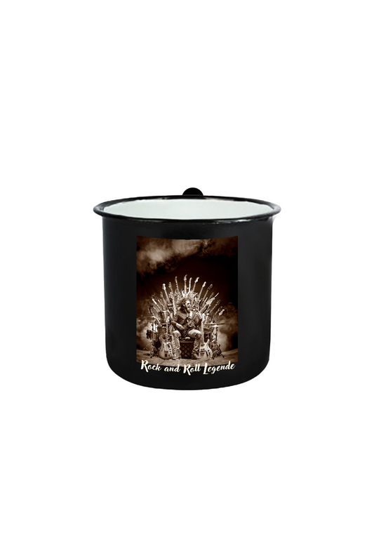 Rock and Roll_Thron_Emaille Tasse