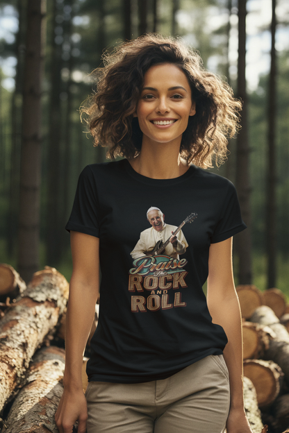 Praise the Rock and Roll_Classic Organic Shirt Women