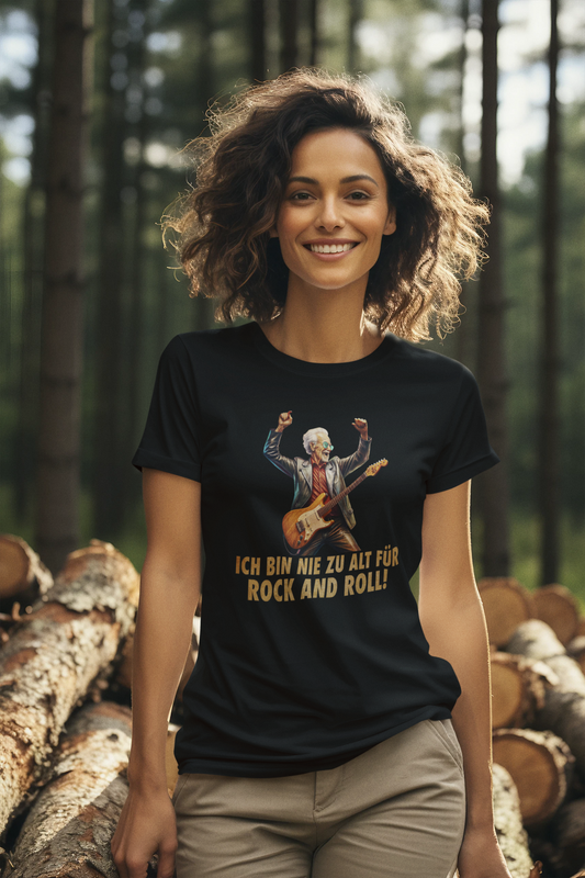 Ich bin nie zu alt für Rock and Roll_Classic Organic Shirt Women