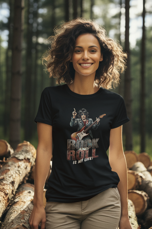 Rock and Roll is my Life_Classic Organic Shirt Women