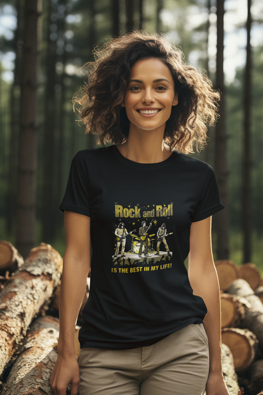 Rock&Roll is the best in my life_Classic Organic Shirt Women