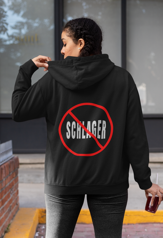 No Schlager Classic Hoodie Backprint