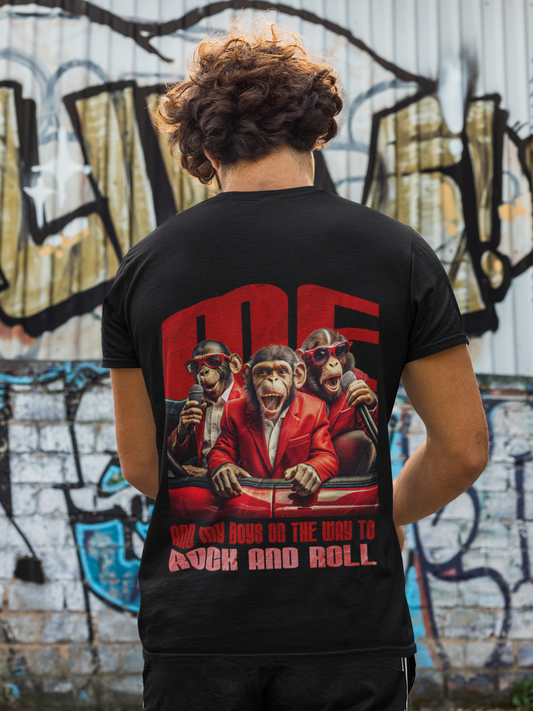 Me and my Boys Backprint_Basic Shirt Unisex