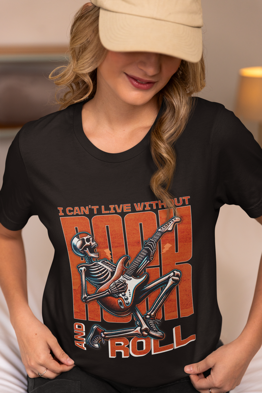 I can´t live without Rock and Roll_Classic Organic Shirt Women