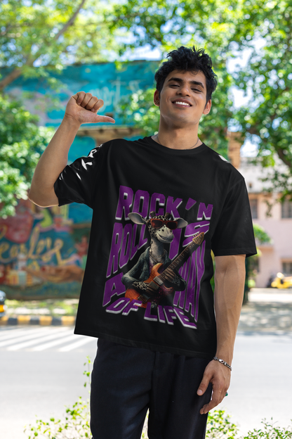 Rock&Roll is a way of life Basic Shirt Unisex