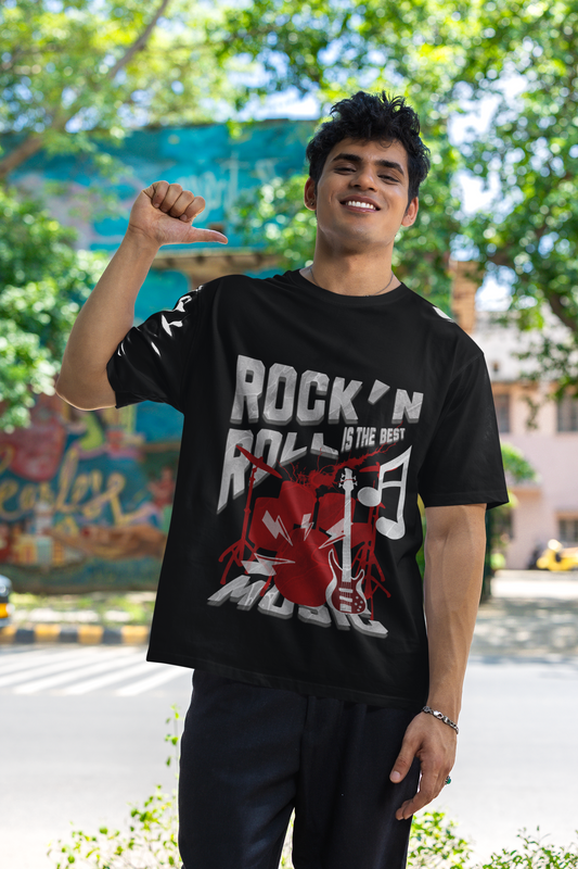 Rock&Roll is the best Basic Shirt Unisex