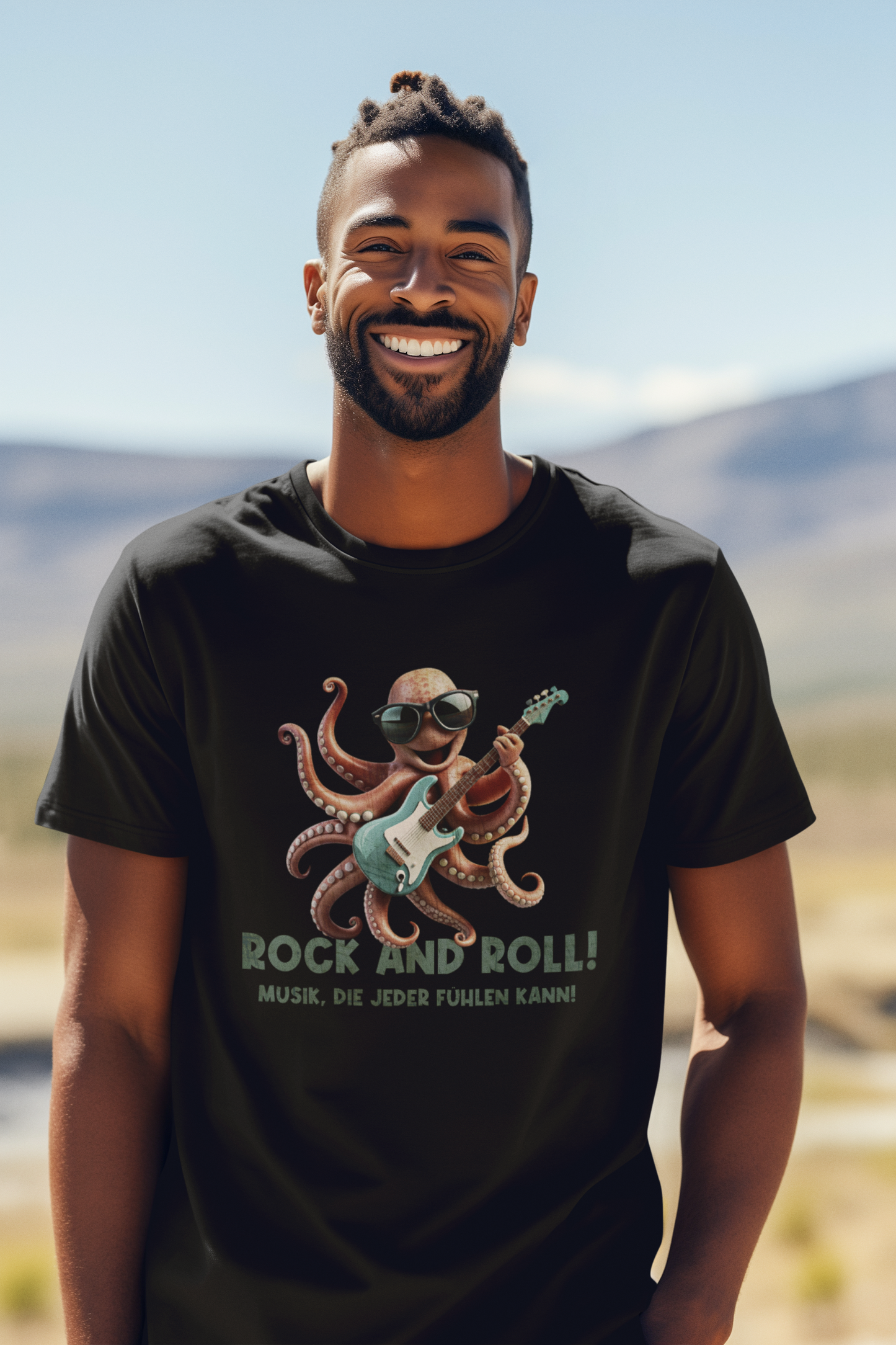 Rocky Octopus_Basic Shirt Unisex