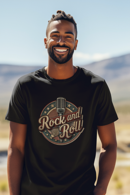 Rock and Roll Peace_Basic Shirt Unisex