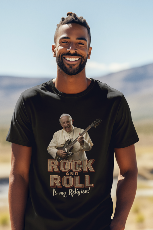 Rock and Roll is my Religion_Basic Shirt Unisex