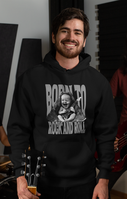 Born to Rock and Roll Classic Hoodie