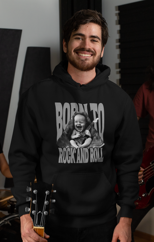 Born to Rock and Roll Classic Hoodie