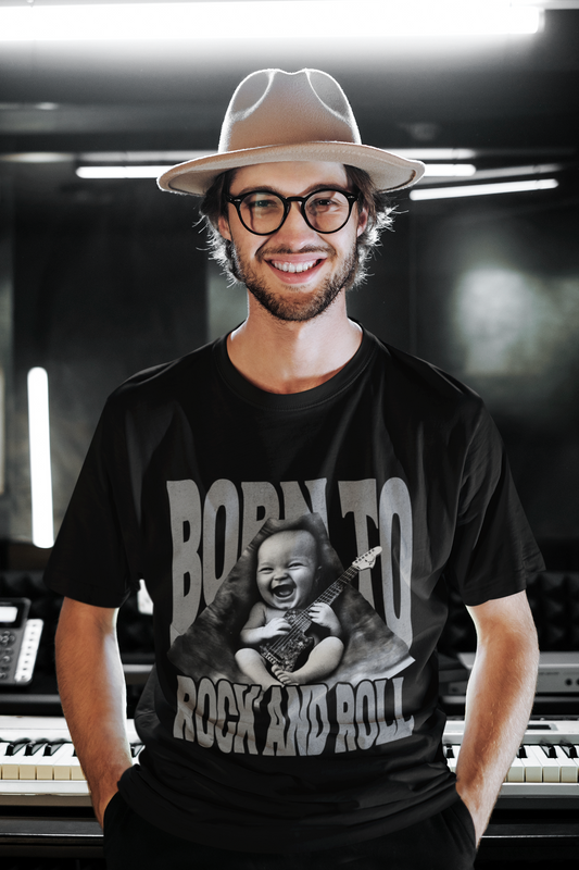 Born to Rock and Roll Basic Shirt Unisex