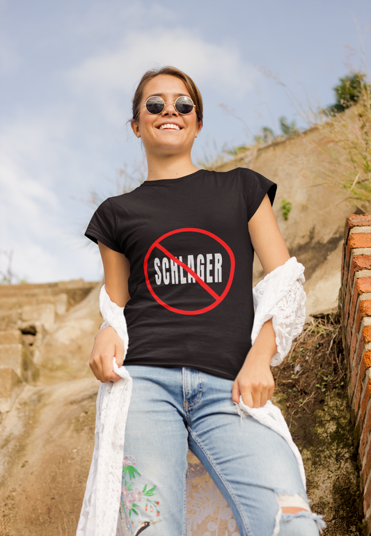 No Schlager Premium Organic Shirt Women